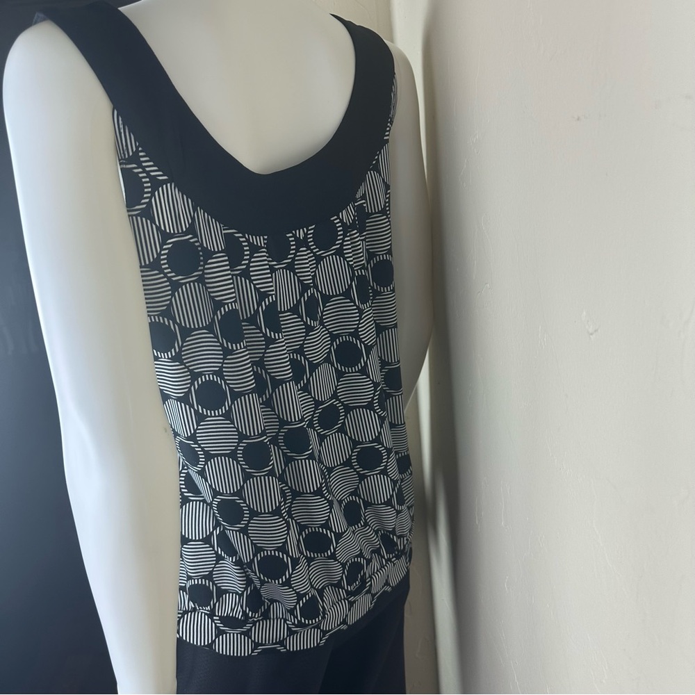 Chapter Black And White Patterned Blouse - image 4